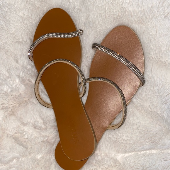 Size 6.5 Rhinestone Slides - Picture 4 of 4